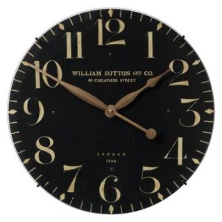 Uttermost William Sutton 18 in. Wall Clock   Wall Clocks