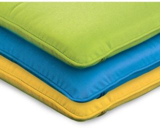 POLYWOOD® 48.25 x 22 Seashell Rocker Full Cushion   Outdoor Cushions