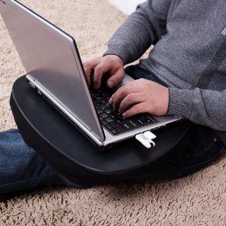 Portable Lap Desk Table Notebook Laptop Tray, Pillow Tray, Color Black, FBT22 SCH  