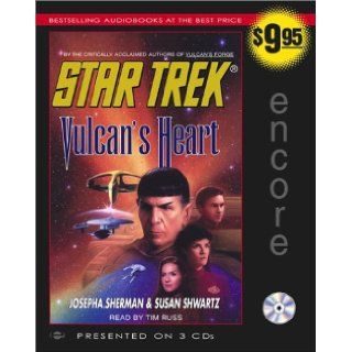 Star Trek Vulcan's Heart Josepha Sherman, Susan Shwartz, Tim Russ 9780743533010 Books