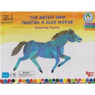 The Artist Who Painted a Blue Horse Coloring Game Toys & Games