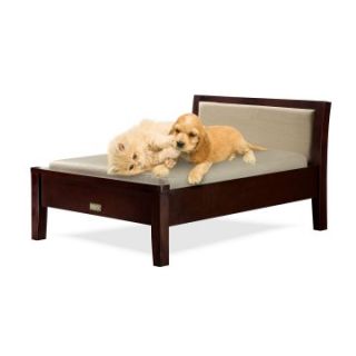 Classic Paws Toby Furniture Style Pet Bed Collection   Cherry Finish   Dog Beds