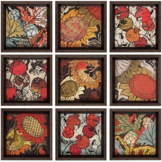 9 Piece Potpourri Wall Art Set   10W x 10H in. ea.   Wall Sculptures and Panels