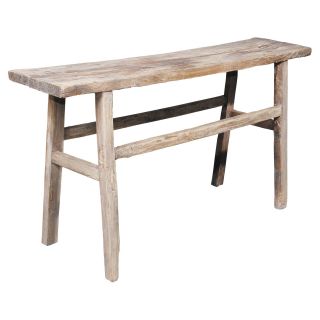 Simple Reclaimed Wood Butcher Table / Server   Buffets & Sideboards