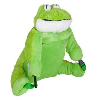 Wildkin Luggable Plush Backpack   Frog   Kids Luggage & Bags
