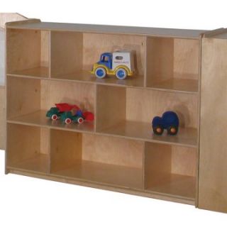 Strictly for Kids Preferred Mainstream Room Divider Storage Unit with Dividers   Learning Aids