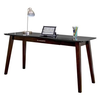 kathy ireland Home by Martin iNfinity 60 in. Writing Desk   Onyx Black   Desks