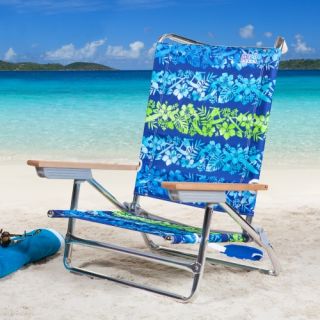 Rio Hibiscus Print Sand Beach Chair   Beach Chairs