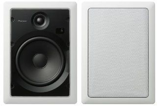Pioneer S IW631 LR Custom Series 6.5 Inch Rectangular In Wall Speakers (Pair) (Discontinued by Manufacturer) Electronics
