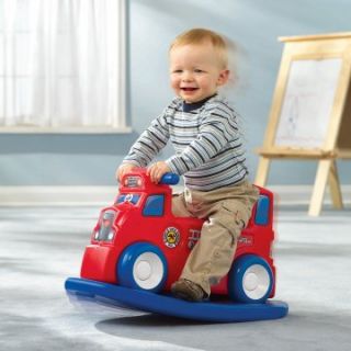 Little Tikes Rock and Scoot Fire Truck   Rocking Vehicles