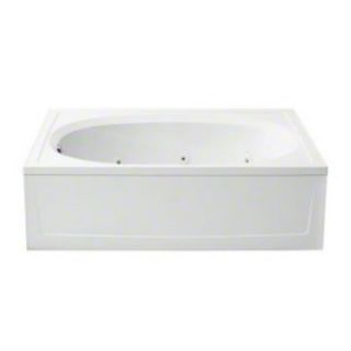 Sterling Tranquility® 76050100 High Gloss 60 in. x 42 in. Whirlpool Bathtub with Apron   Bathtubs