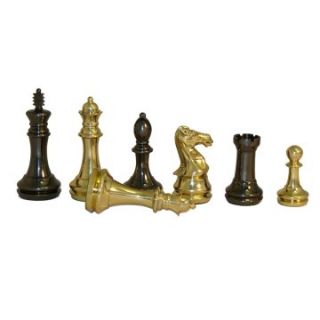 Solid Brass Staunton Chess Pieces   Chess Pieces