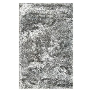Noble House Crystal Area Rug   White/Black   Area Rugs