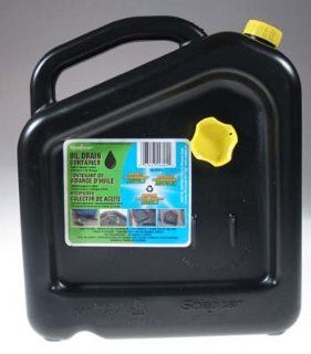 Oil Drain Pan, 7 Qt Black Sports & Outdoors