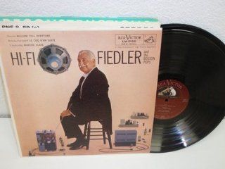 ARTHUR FIEDLER AND THE BOSTON POPS Hi Fi Fiedler LP RCA Victor LM 2100 Vinyl 