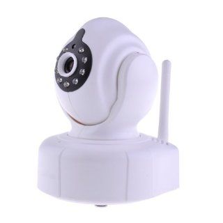 Neewer� P2P Pan & Tilt Night Vision Wireless Wifi IP/Network Surveillance Camera with 3.6mm Lens, Built in Microphone / Speaker, Supports QR Code Scanning to View and Microsoft Win98 SE/ME/2000/XP/Vista/Windows7 32Bit / Mac OS  Camera & Photo