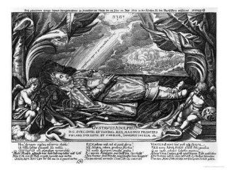 Gustavus Adolphus II King of Sweden, on His Deathbed, 1633 Giclee Print Art (24 x 18 in)  