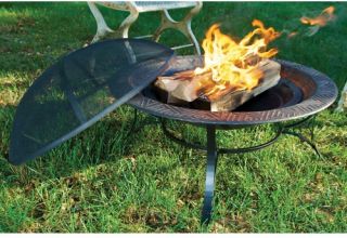 Good Directions Fire Pit with Spark Screen   Fire Pits