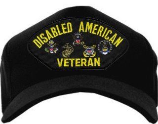 Disabled American Veteran Navy Blue Ball Cap Hat Automotive