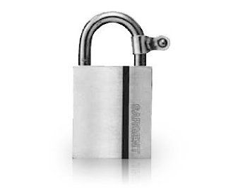 Sargent 858 Padlock 1" Shackle Clearance    