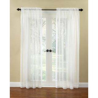 Waverly Window Pane Curtain Panel   Curtains