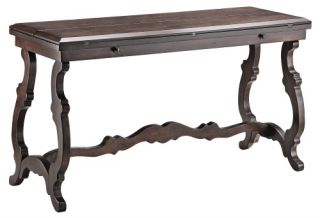 Stein World Dark Distressed Console Table   Console Tables