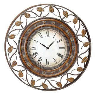 Decorative Iron 36 in. Wall Clock   Wall Clocks
