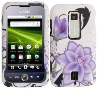 Violet Lily Hard Case Cover Protector for Huawei Ascend M860 Cell Phones & Accessories