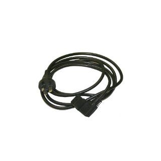 Interpower 86517060 Chinese Cord Set, Chinese Plug Type, Angled IEC 60320 C19 Connector Type, Black, 16A Amperage, 250VAC Voltage, 2.5m Length Extension Cords