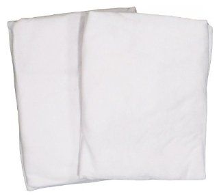 Portacrib 2 Pack Value Jersey White Fitted Sheet by American Baby Company  Crib Fitted Sheets  Baby