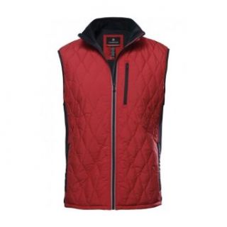 Victorinox Men's Quilted Glarus Gilet M Red at  Mens Clothing store Outerwear Vests