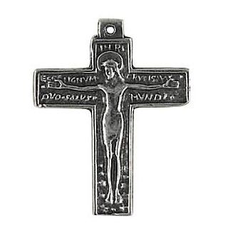 Medieval Crucifix Logos Ancient Crosses Pendant Necklace Women's Men's Jewelry Free 33" Long Cord Necklace Included Jewelry
