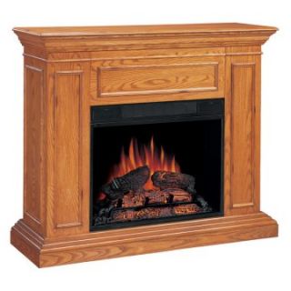 Classic Flame 28 in. Princeton Electric Fireplace   Oak   Electric Fireplaces