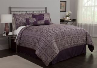 Signet by Baltic Linen Eastlake Deluxe Jacquard 7 Piece Comforter Set   Bedding Sets