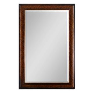 Uttermost Healy Rustic Bronze Wall / Leaning Floor Mirror   37.75W x 57.75H in.   Wall Mirrors