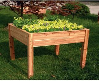Tierra Garden Raised Planter Box   4427   2.5 x 2.5 ft.   Raised Bed & Container Gardening
