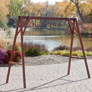 Coral Coast Wood Porch Swing Stand   Frames & Accessories