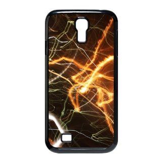 Crazy Orange Lights Samsung Galaxy S4 Case for SamSung Galaxy S4 I9500 Cell Phones & Accessories