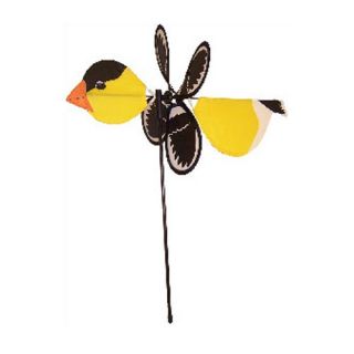 In the Breeze Gold Finch Baby Bird   Wind Spinners