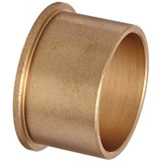 Bunting Bearings FFM045051032 45.0 MM Bore x 51.0 MM OD x 57.0 MM Length 32.0 MM Flange OD x 3.0 MM Flange Thickness Powdered Metal SAE 841 Flanged Metric Bearings Flanged Sleeve Bearings
