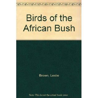 Birds of the African bush Rena Fennessy 9780002160698 Books