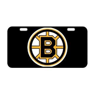 NHL Boston Bruins Metal License Plate Frame LP 867  Sports Fan License Plate Frames  Sports & Outdoors