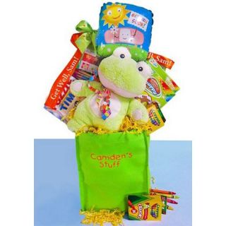 Cashmere Bunny Personalized I Hop You Feel Better   Gift Baskets by Occasion