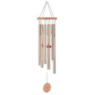 JW Stannard Songbirds 35 in. Dove Copper Wind Chime   Wind Chimes