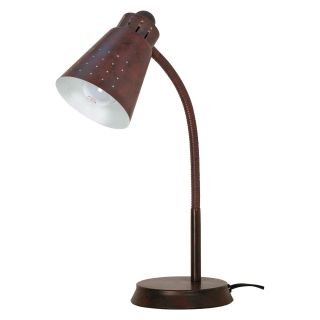 Nuvo Large Goose Neck Desk Lamp   Bronze   Desk Lamps