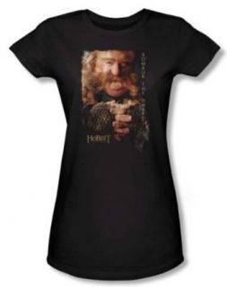 The Hobbit Lord Of The Rings Bombur Poster Movie Juniors Babydoll T Shirt Tee Clothing