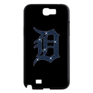 Custom Detroit Tigers Back Cover Case for Samsung Galaxy Note 2 N7100 N1148 Cell Phones & Accessories