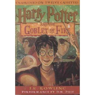 Harry Potter & The Goblet of Fire (Audio Book) UNABRIDGED 20 Hours, 12 Cassettes J. K. Rowling, Jim Dale Books