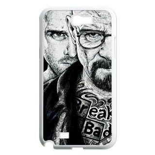 Custom Breaking Bad Back Cover Case for Samsung Galaxy Note 2 N7100 N602 Cell Phones & Accessories