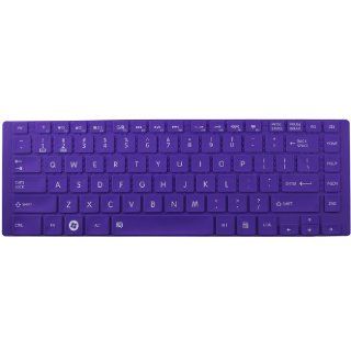 Keyboard Protector Skin Cover For Toshiba Satellite L830/L800/M800/M805/C805/P800/M840/P845/P845 S4200/P845t/P845t S4310 Purple US Layout Computers & Accessories